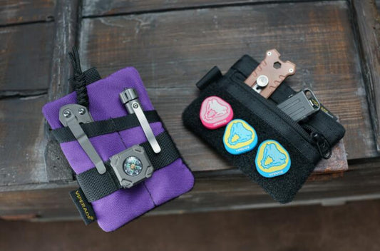Viperade VE13 Mini EDC Pocket Organizer (Purple) front view