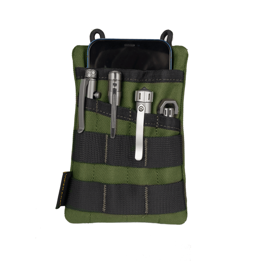 Viperade VE3 EDC Tool Organizer Pouch (OD Green) front view