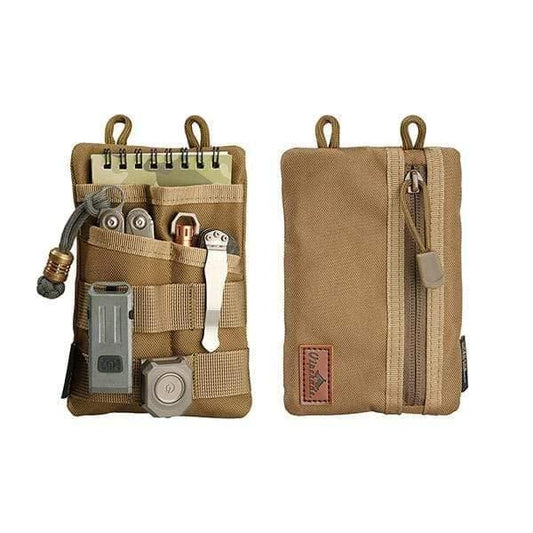Viperade VE3 EDC Tool Organizer Pouch (Tan) front view