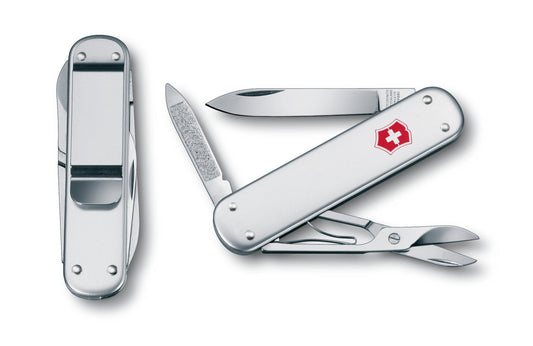 Victorinox Money Clip Silver Alox
