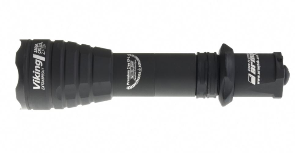 Armytek Viking v3 1x 18650 / 2x CR123A 1250 Lumens CREE XP-L LED Flashlight