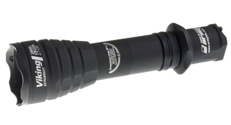 Armytek Viking v3 1x 18650 / 2x CR123A 1250 Lumens CREE XP-L LED Flashlight