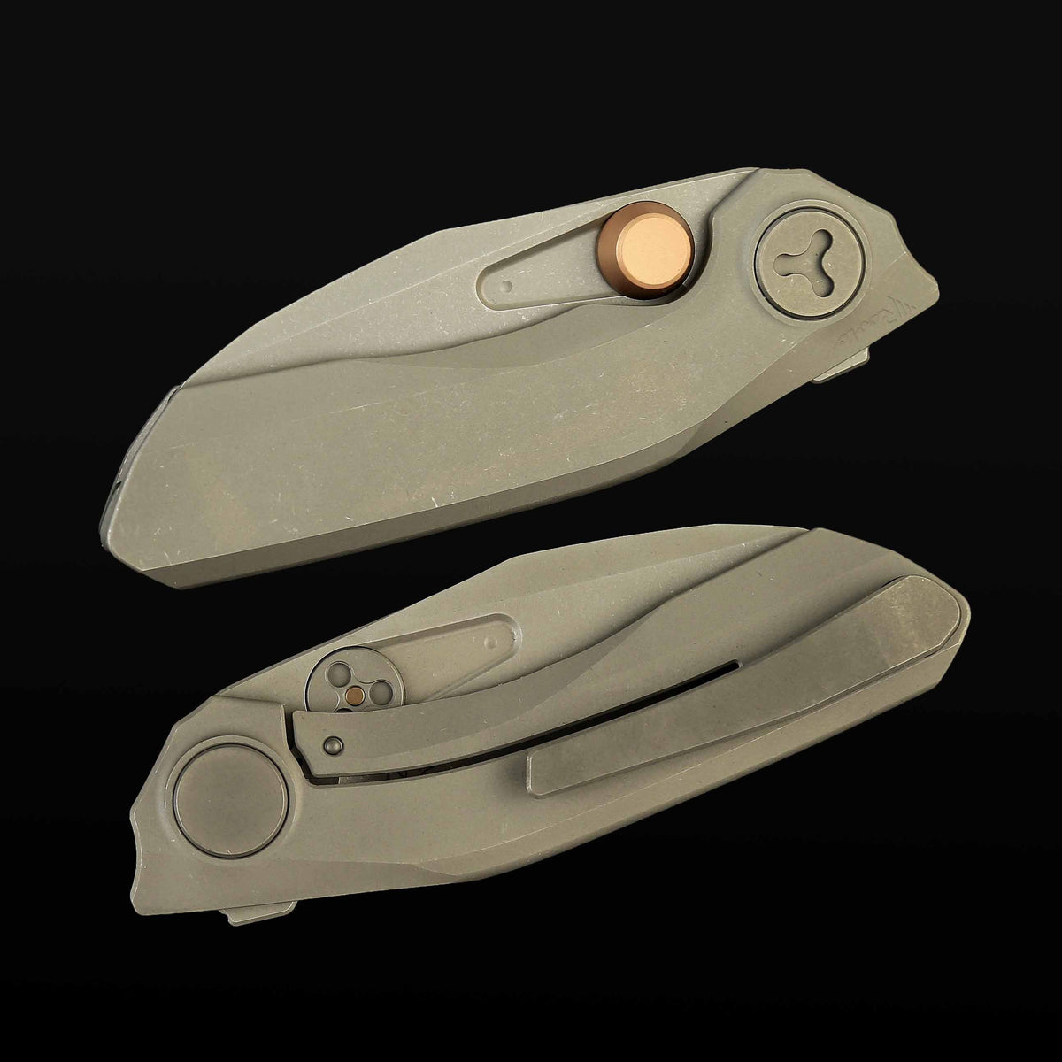 Reate VK-FROK Ti-Darkwashed closed view – front and back