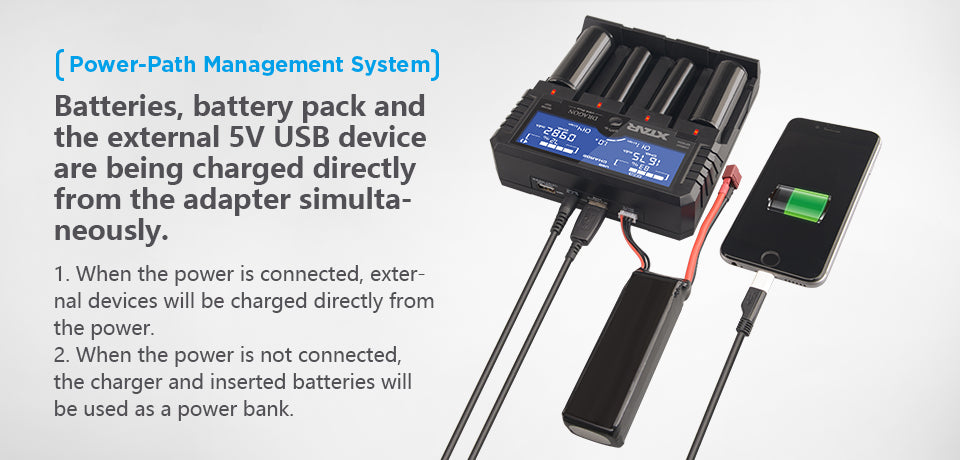 XTAR VP4 Plus Dragon 4-Bay Battery Charger