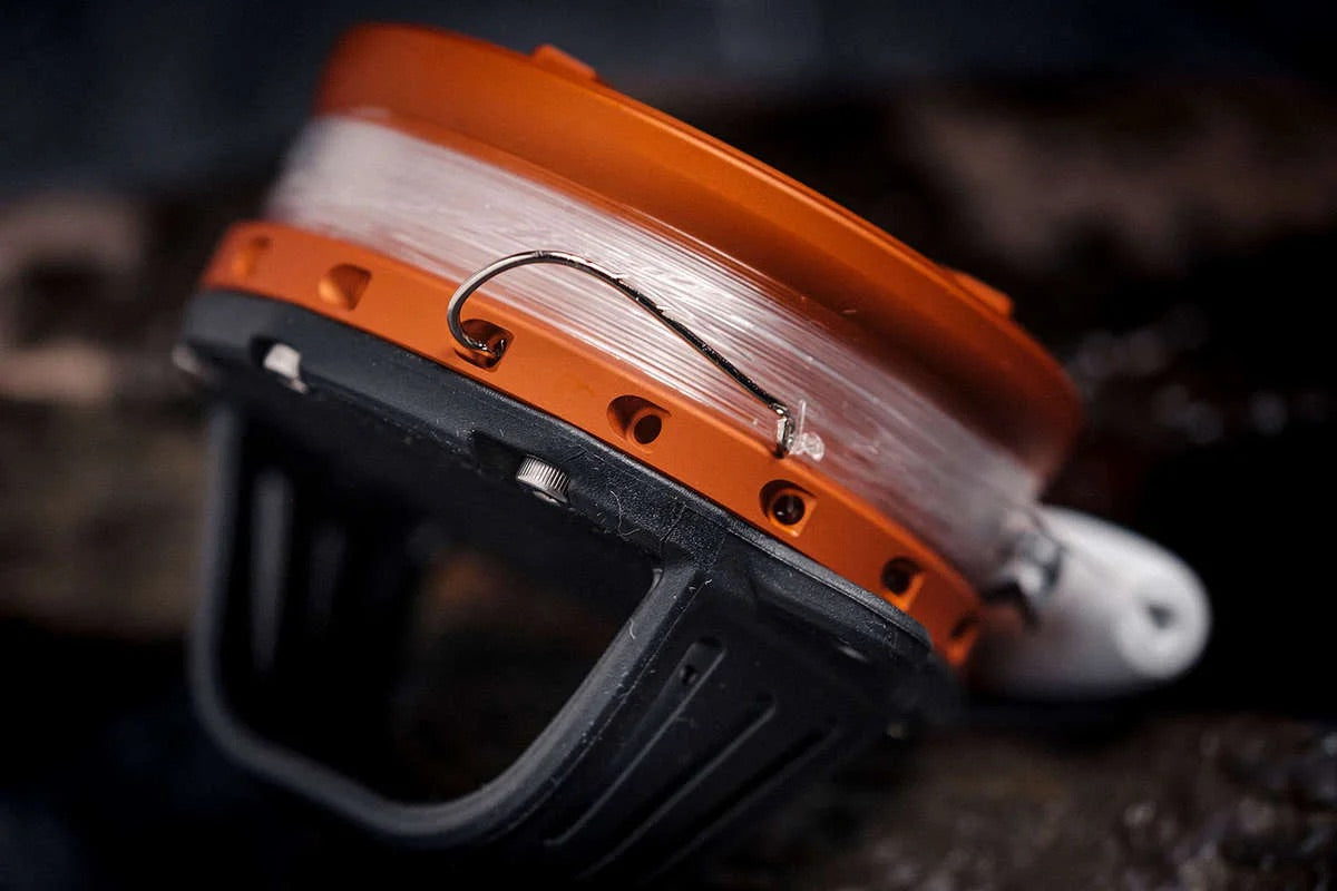 Exotac xREEL All In One Hand Line Fishing Kit - Blaze Orange