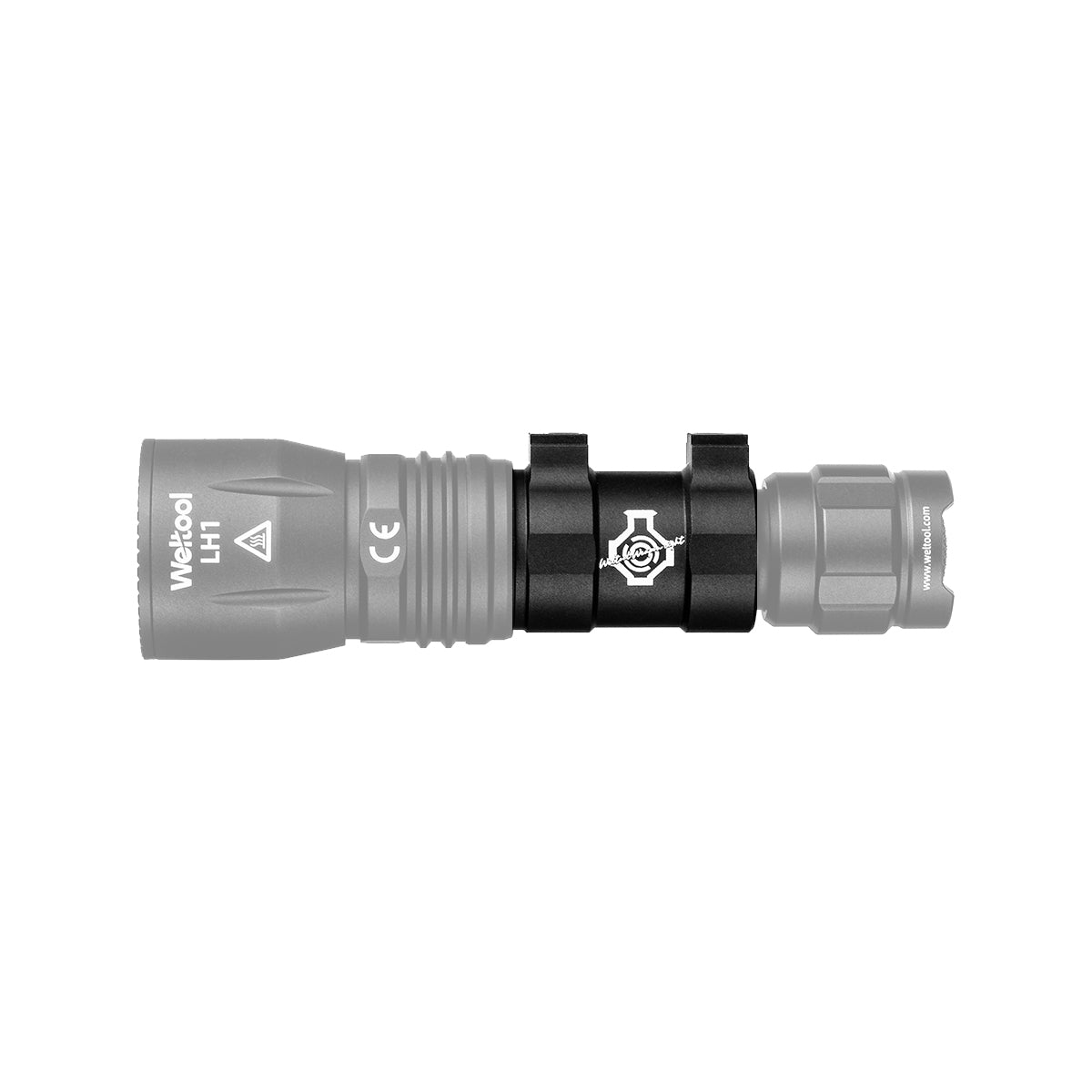 Weltool W35 Body Black 18350 CNC aluminum weaponlight body