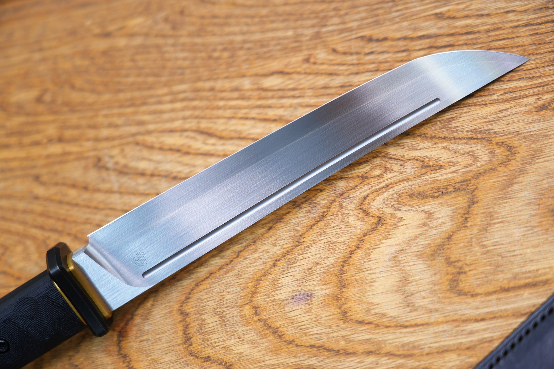 North Mountain Blade Warrior Warrior-Tanto hand-polished finish detail