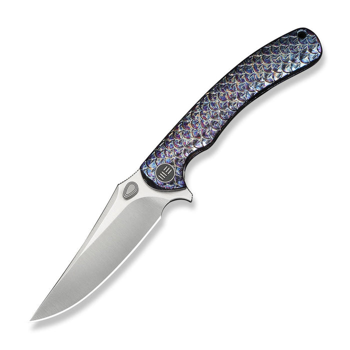 Open WE Knife Dracarys WE25061B-3 3.58" M390 blade with flamed titanium handle