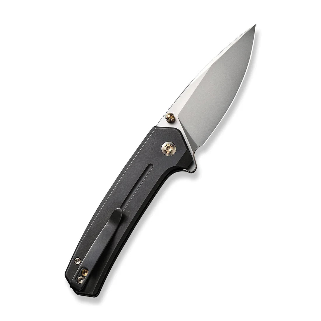 We Knife Culex Flipper Folding Knife 2.97in 20CV Steel Black Titanium Handles WE21026B-3