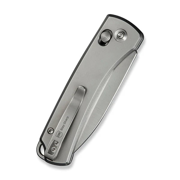 We Knife Co Ltd Nightblade 2.98" CPM 20CV Polished Bead Blasted Titanium WE22046-2