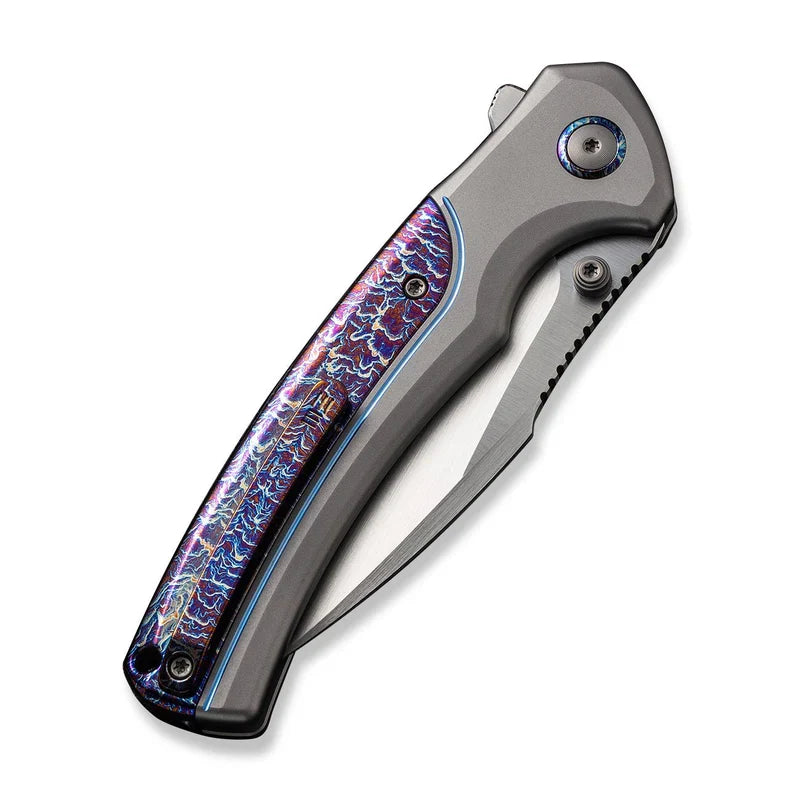 We Knife Co Ltd Ziffius 3.7" CPM 20CV Gray Blue WE22024D-4