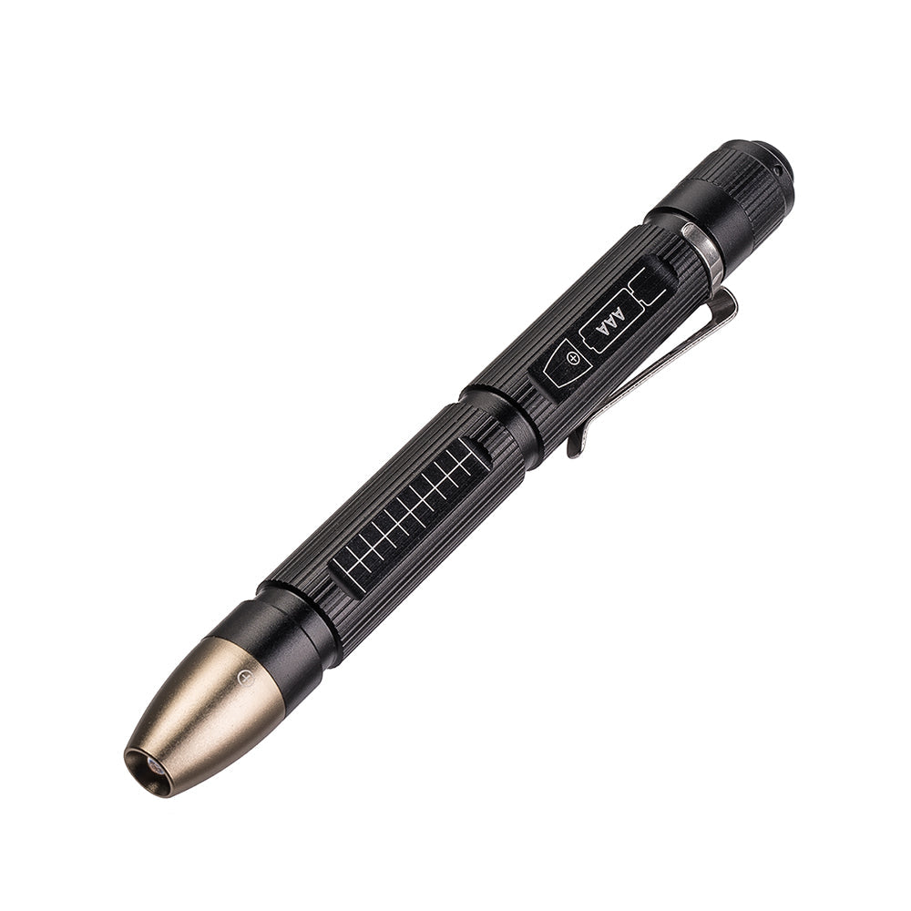 Weltool M6-Dr (WEL-M6-DR) front view – 4.5 lumen 3000K no-glare medical penlight