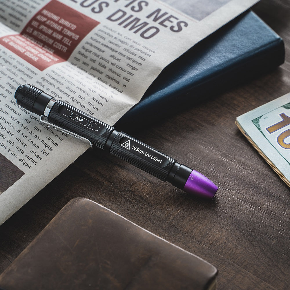 Weltool M6-UV 395nm UV penlight detail