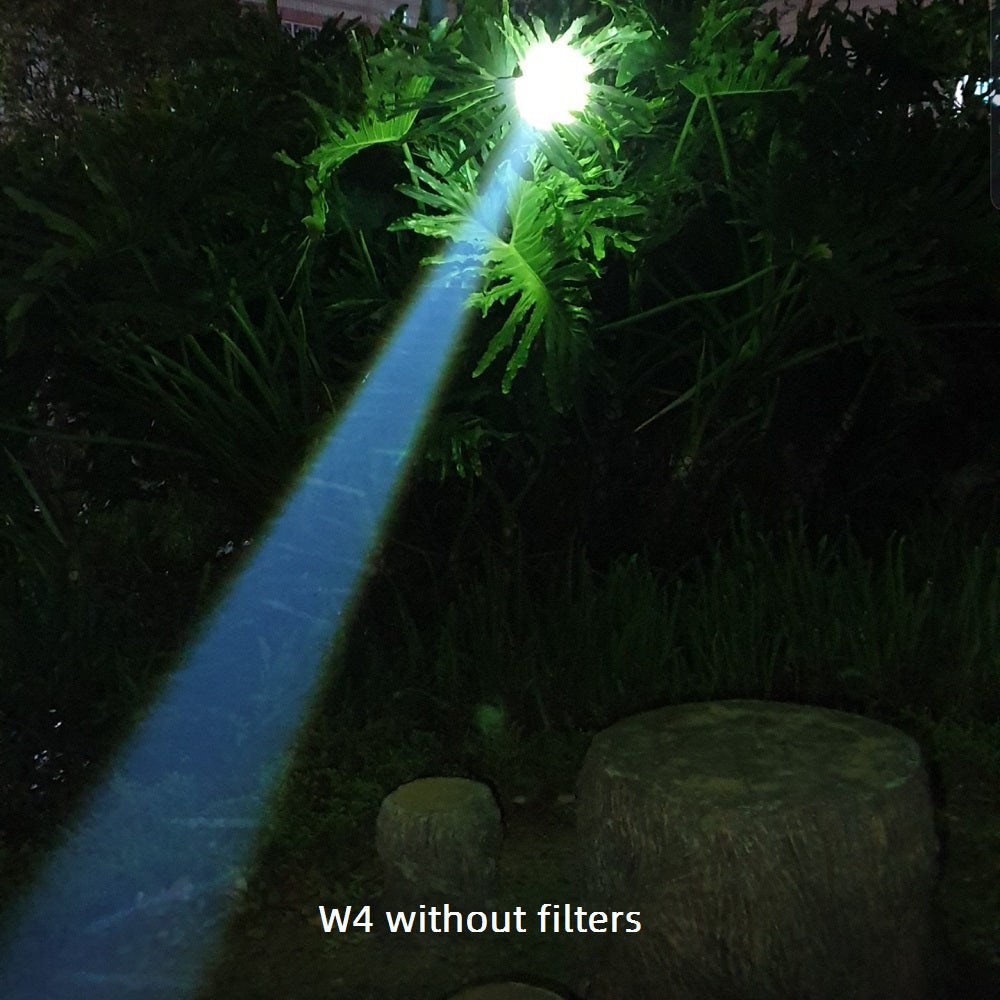 Weltool LF61 diffusion filter converting spotlight to floodlight