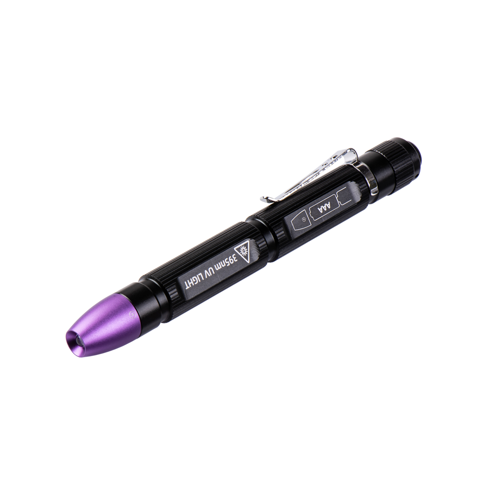 Weltool M6-UV "Golden-Eyed Tiger Cub" UV LED Penlight – 395nm, 2 × AAA Batteries