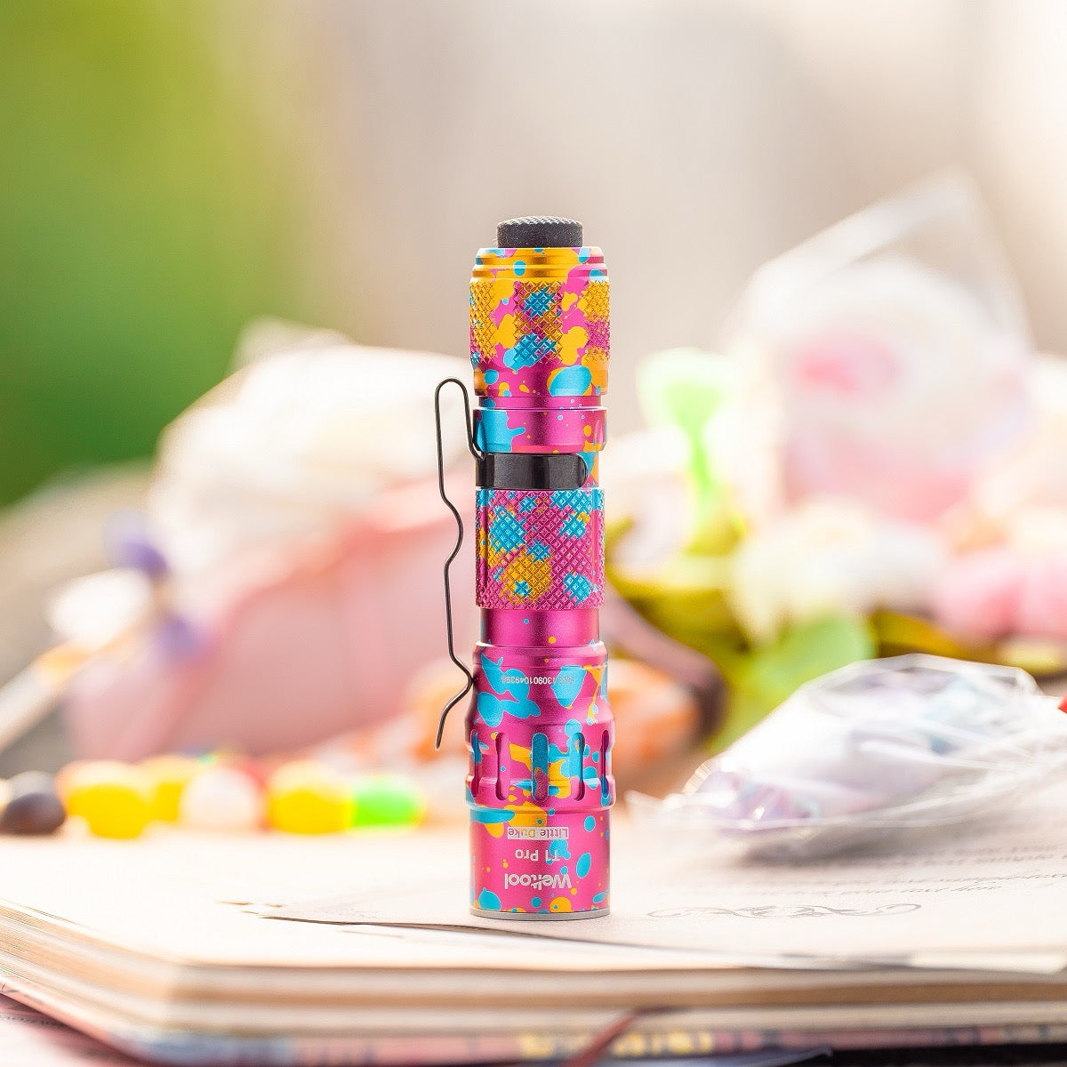 Weltool T1 Pro V3 Candy – 600 Lumen USB‑C Rechargeable Mini EDC Flashlight with 14500 Battery