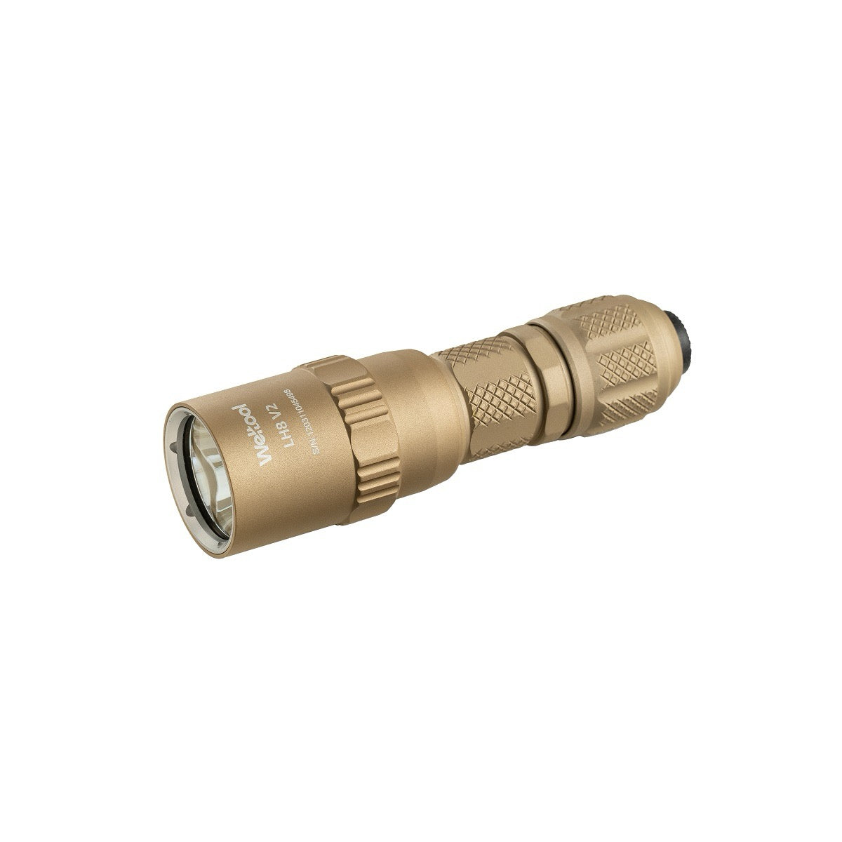 Weltool T16B V2 FDE 18350 Tactical Flashlight – 1,520 Lumens 120,000 Candela