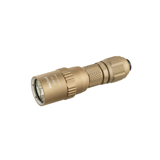 Weltool T16B V2 FDE 18350 Tactical Flashlight – 1,520 Lumens 120,000 Candela