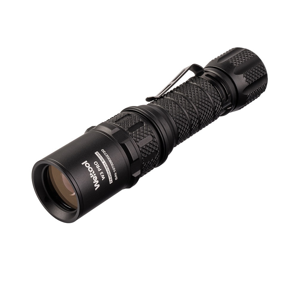 Weltool W3 Pro TAC LEP flashlight, 930 lumens, 1,479m long-range throw