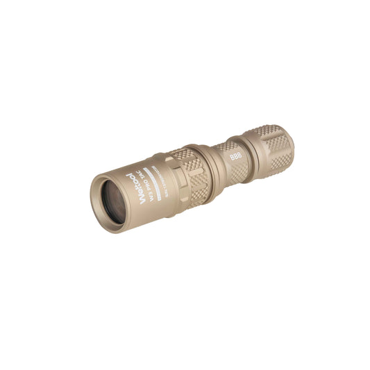 Weltool W3 Pro TAC Mini FDE LEP Flashlight – 930 Lumens, 540,000 Candela, 1,479m Throw