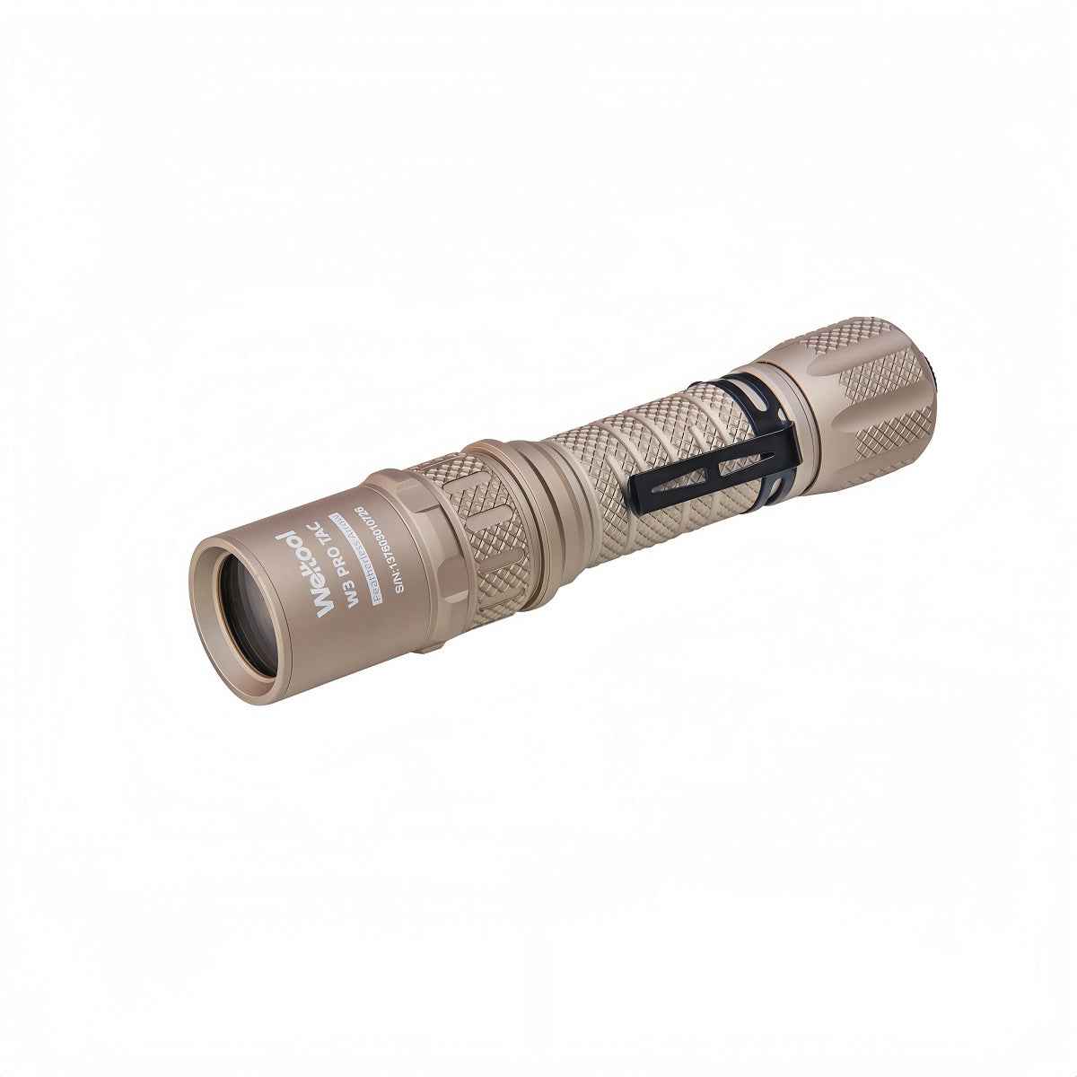 Weltool W3Pro FDE TAC LEP Tactical Flashlight – 930 Lumens, 547,500 Candela, 1,479m Throw
