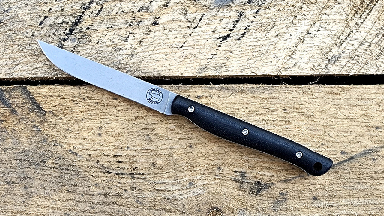 White River Exodus 3 Adventurecraft Fixed Blade â€“ 3.15in S35VN, Micarta Handles