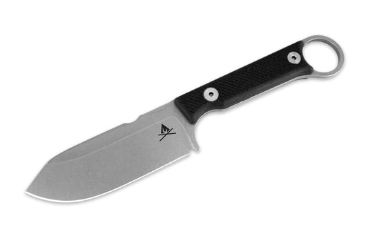 White River Firecraft FC 3.5 Pro Fixed Blade Knife – 3.5in S35VN, Black Textured G10