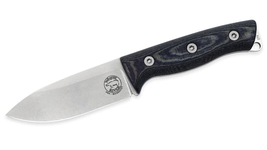 White River Ursus Cub WRUR35-LBO front view – 3.5" CPM MagnaCut drop point fixed blade knife