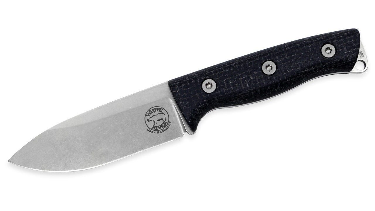 White River Ursus Cub WRUR35-BBL front view – 3.5" CPM MagnaCut drop point fixed blade knife