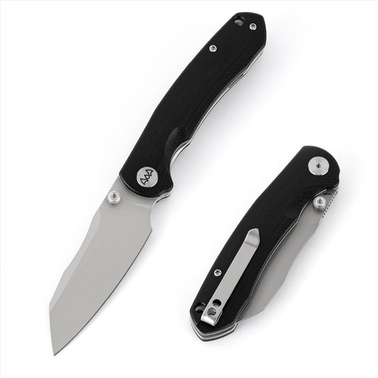 Wixco Axor WX15-B – 3.35" 14C28N Modified Sheepfoot Liner Lock Knife