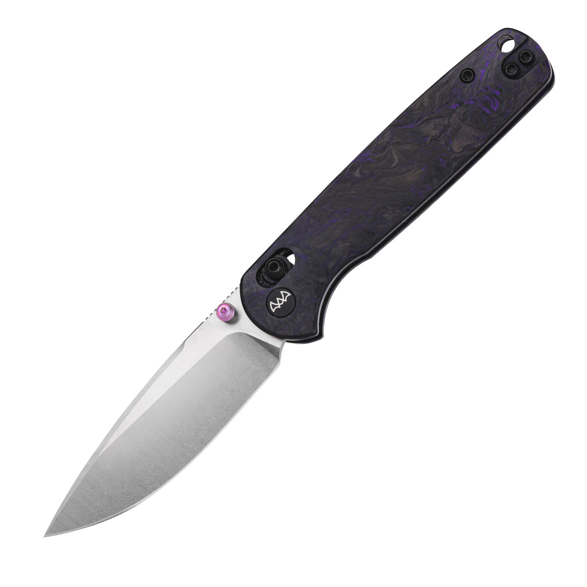 Wixco Drax II WX10-ENV – 3.23" 14C28N Drop Point Crossbar Lock Carbon Fiber Knife