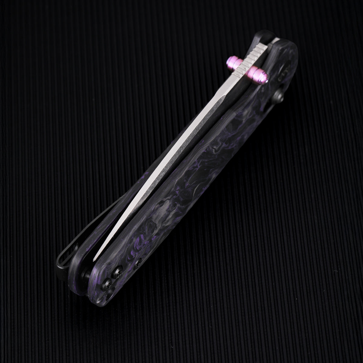 Wixco Drax II WX10-ENV – 3.23" 14C28N Drop Point Crossbar Lock Carbon Fiber Knife