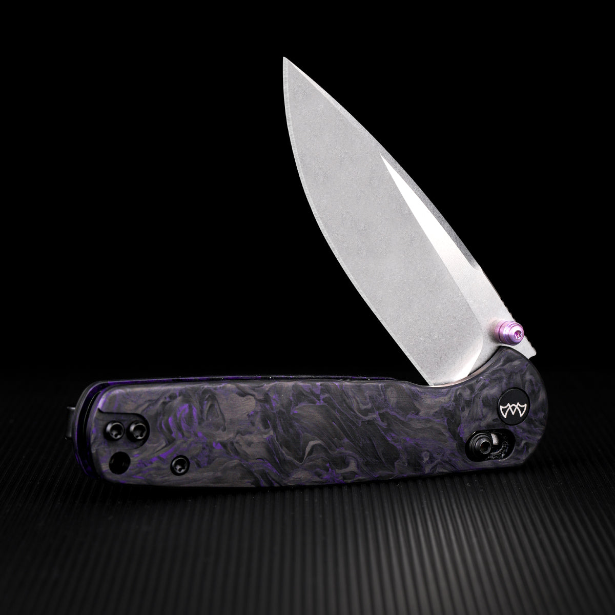 Wixco Drax II WX10-ENV – 3.23" 14C28N Drop Point Crossbar Lock Carbon Fiber Knife