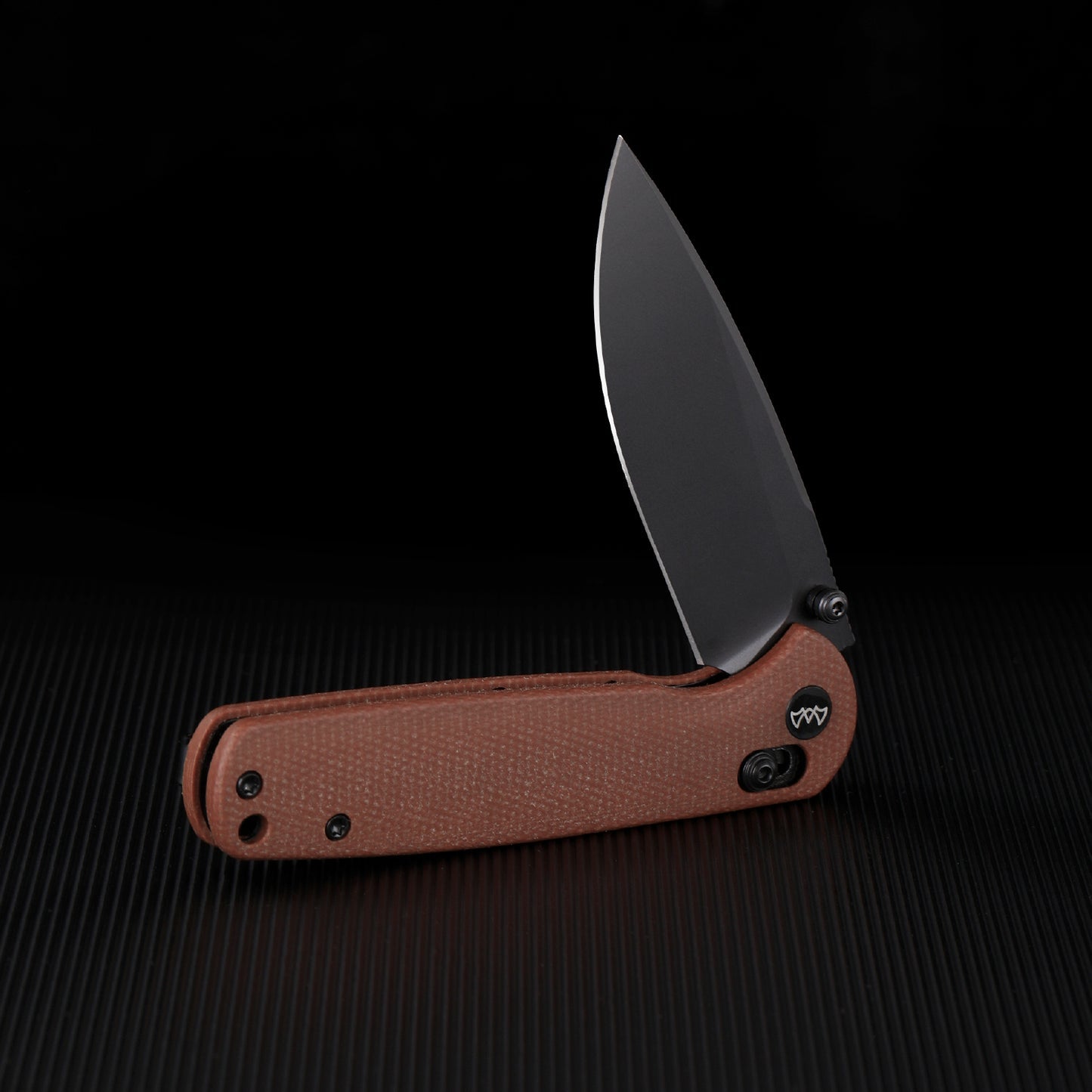 Wixco Drax WX10-A – 3.23" 14C28N Drop Point Crossbar Lock Micarta Knife