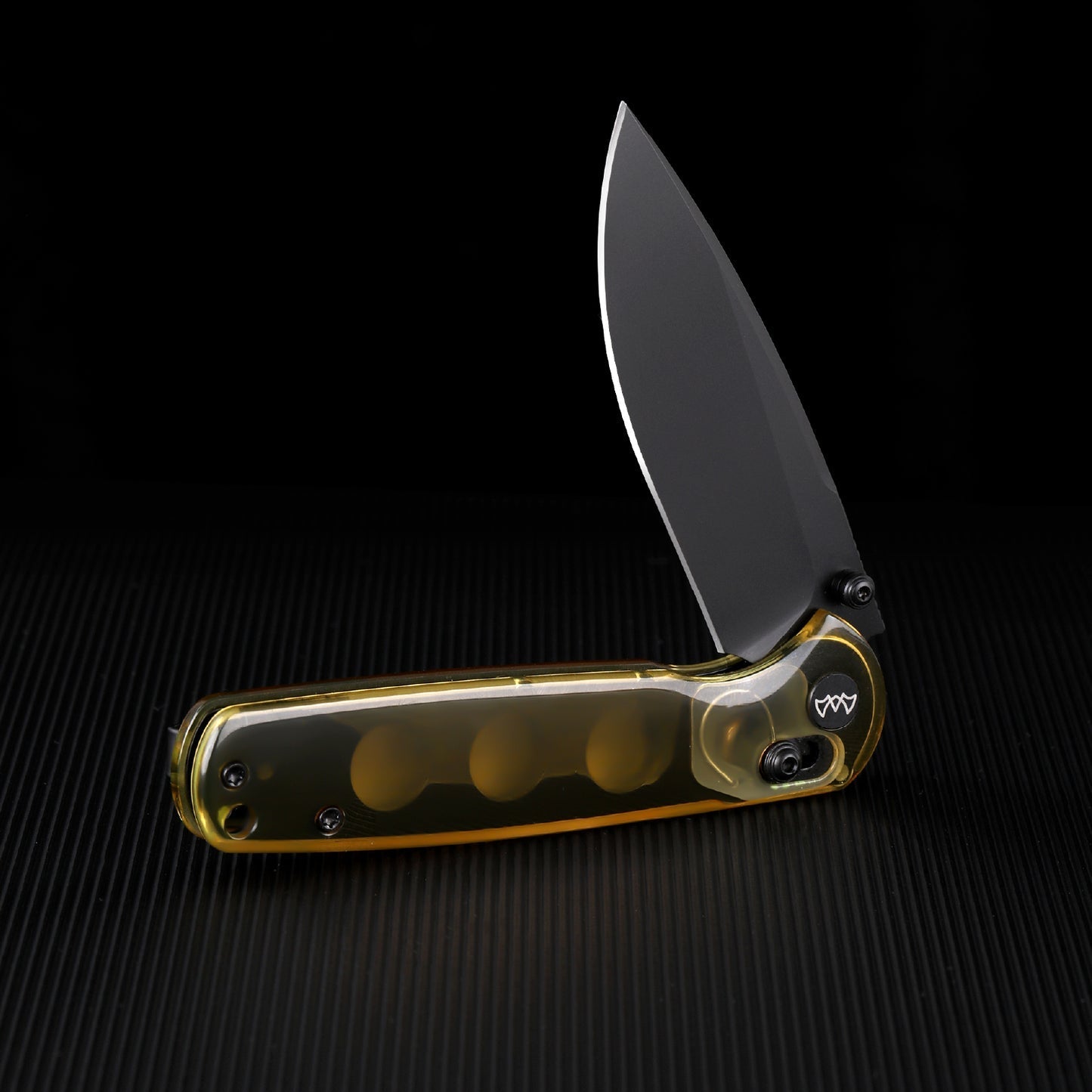 Wixco Drax WX10-C – 3.23" 14C28N Drop Point Crossbar Lock Ultem Knife