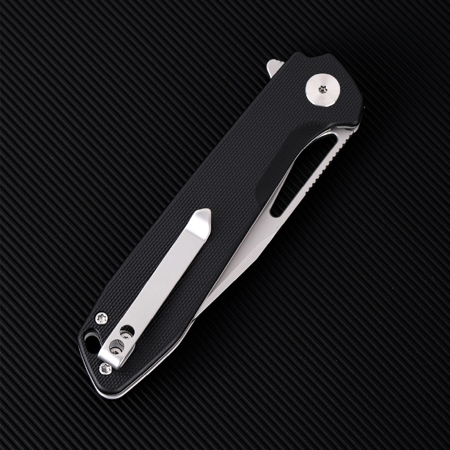 Wixco Ragnar WX11-B – 3.5" 14C28N Bead Blast Black G10 Liner Lock Knife