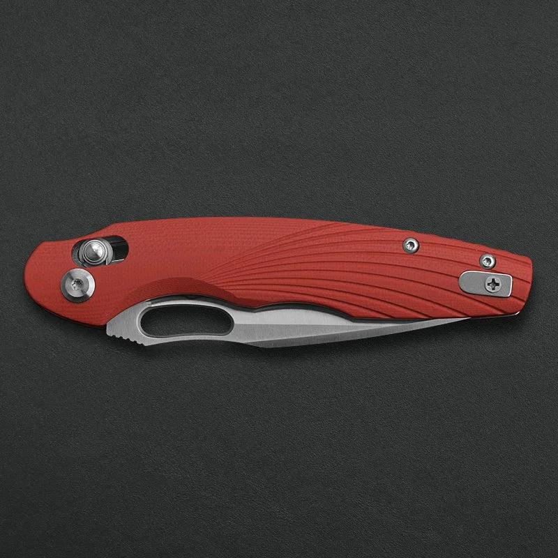 Critical Strike X501-RD red G10 handle scales