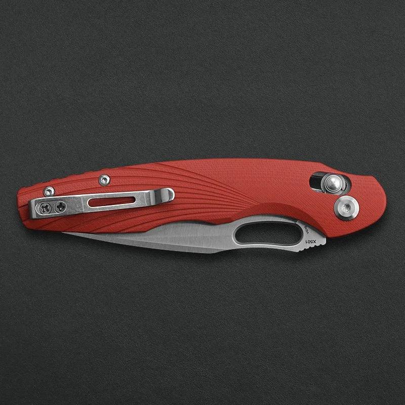 Critical Strike X501-RD satin finish detail