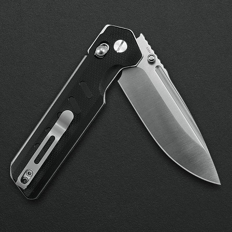 Critical Strike X504-BKSA blade detail – satin VG10