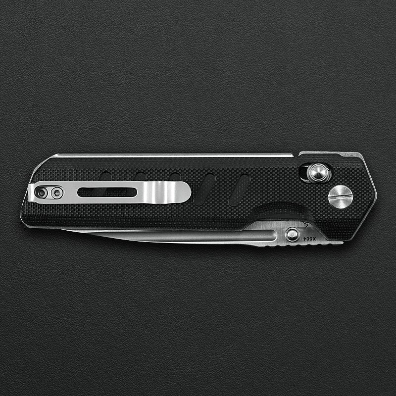 Critical Strike X504-BKSA satin finish detail