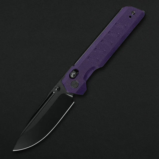 Critical Strike X504-PLBF front view – 3.39" Black VG10 folding knife