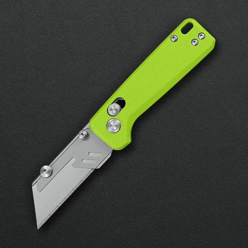 Critical Strike X509-GN front view – 2.39" Satin SK5 folding knife