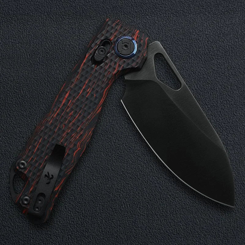 Kunwu Pulsar XL X705XL-A2 blade detail, DLC ELMAX