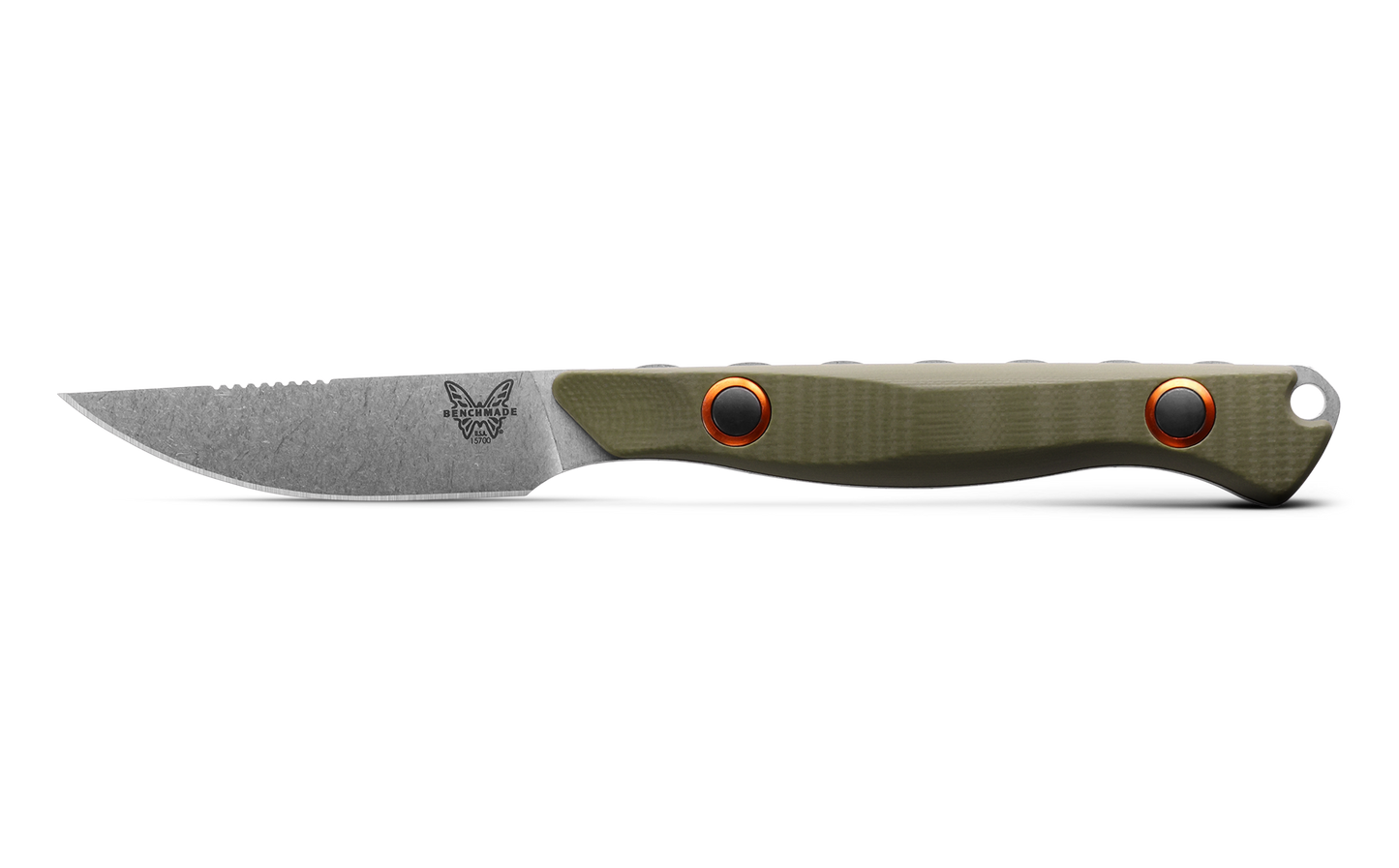 Benchmade Flyway 15700-01 profile view – CPM-S90V fixed blade