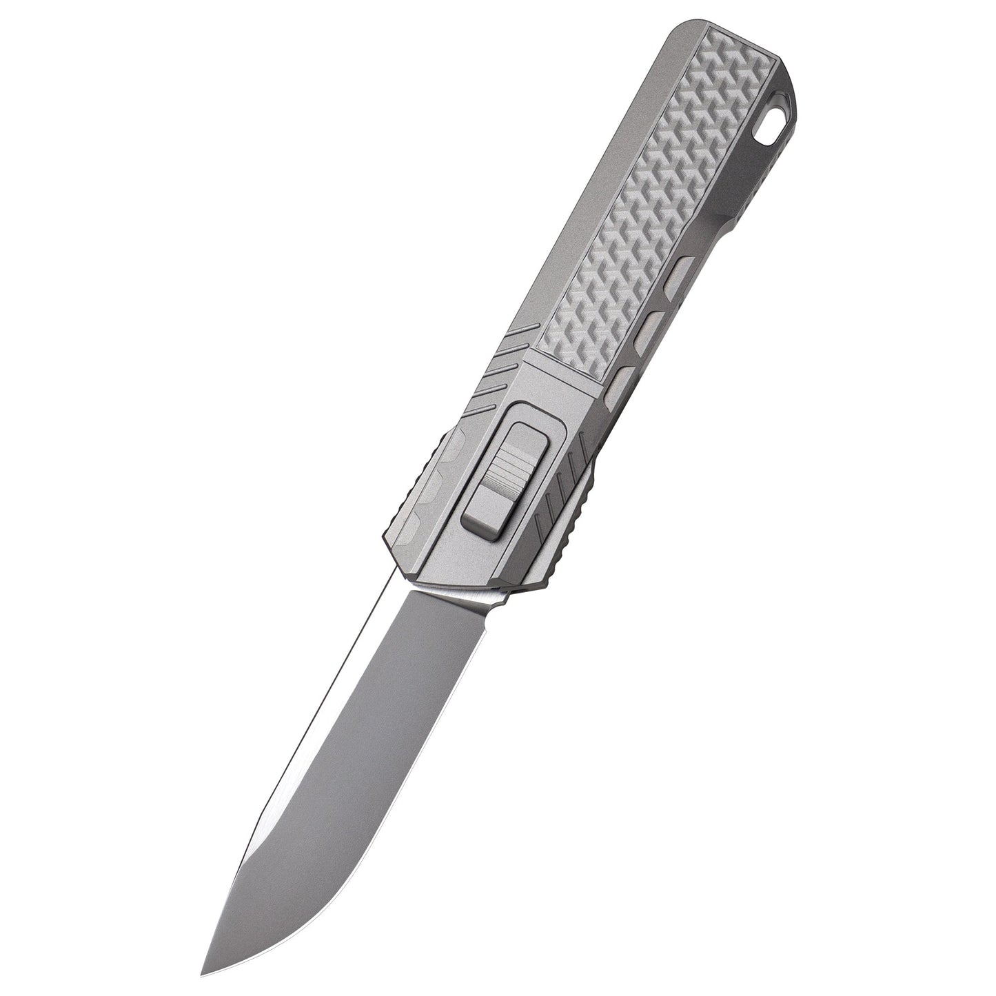 Remette ZL301B open position showing M390 drop point blade