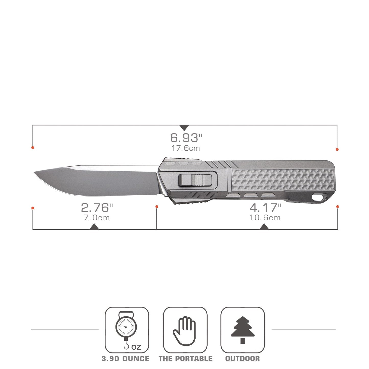 Remette ZL301C blade detail – hand-finished M390 drop point