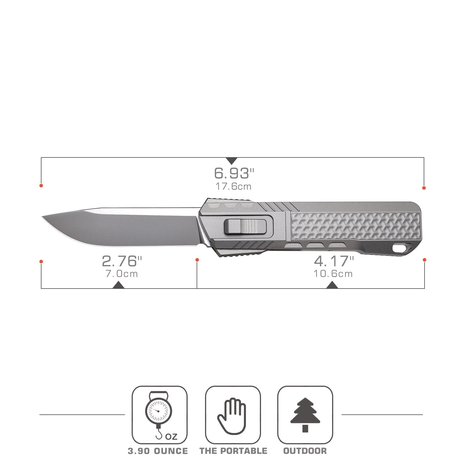 Remette ZL301C blade detail – hand-finished M390 drop point
