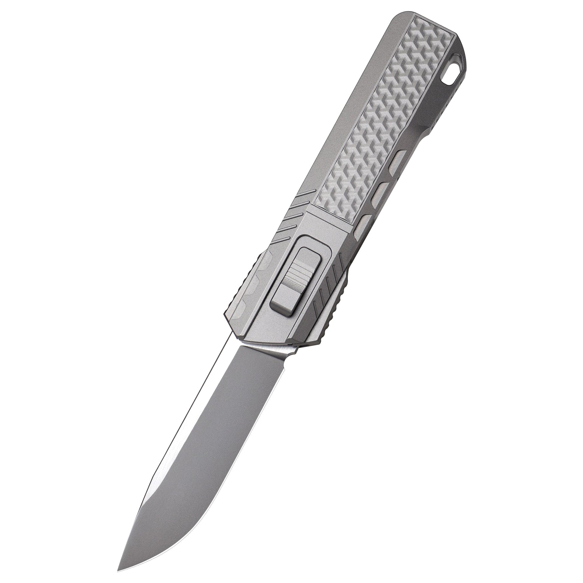 Remette ZL301C open position showing M390 drop point blade