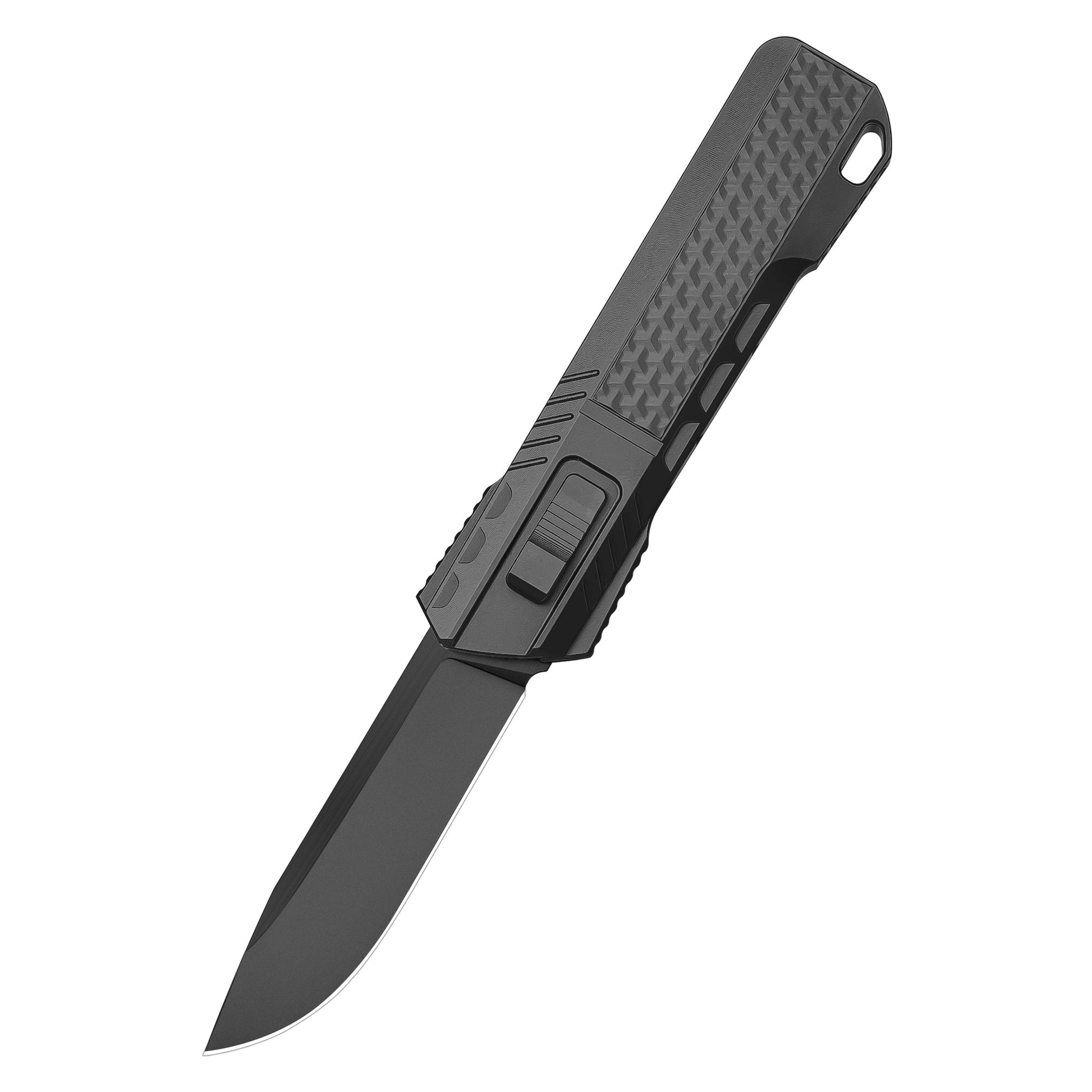 Remette ZL301D open position showing DLC M390 drop point blade
