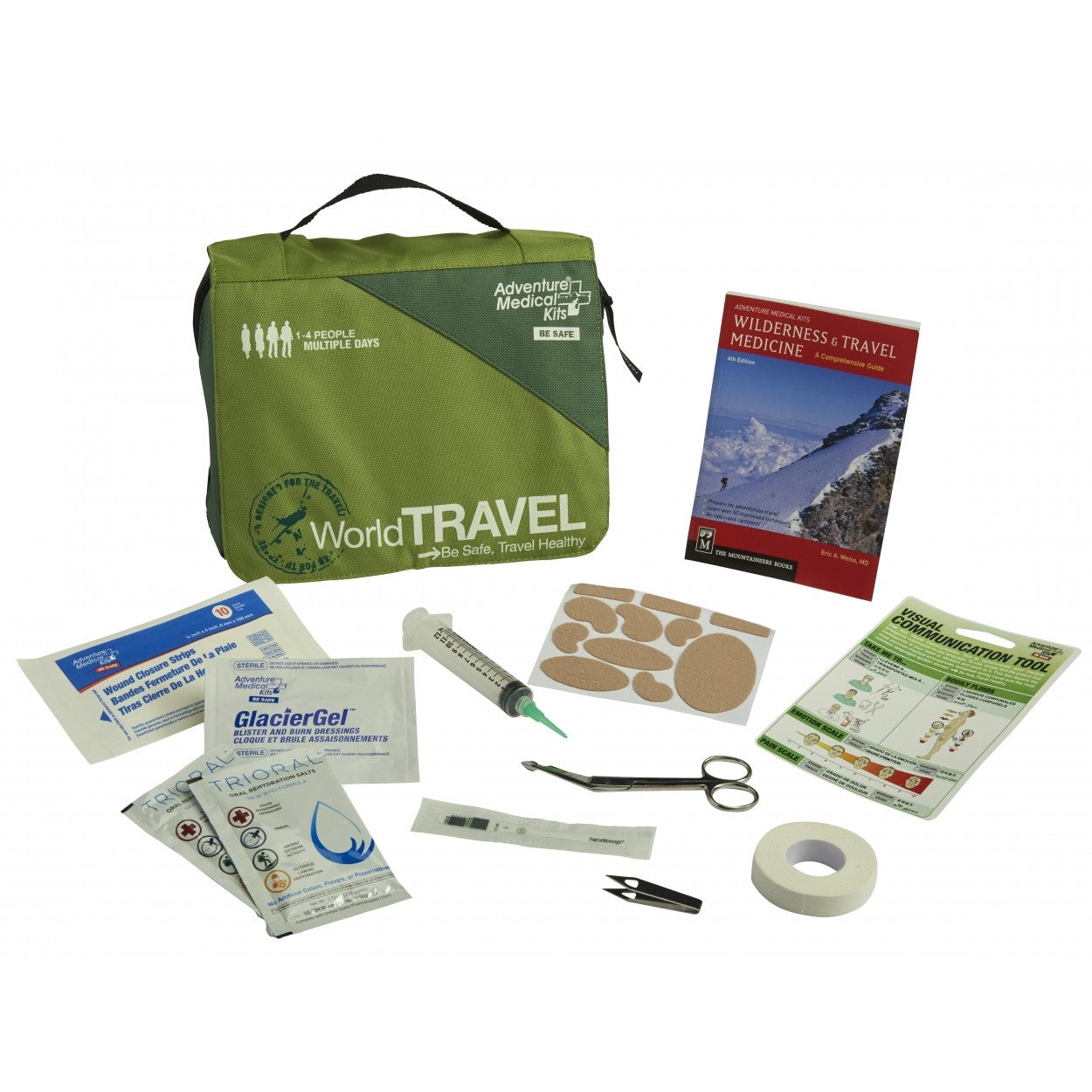 Adventure Medical World Travel First Aid Kit 1-4 People